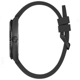 Buy Shop Guess Connoisseur Black Dial Black Silicone Strap Watch For Men - GW0335G1 USA Online