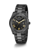 Buy Shop Guess Connoisseur Black Dial Black Steel Strap Watch for Men - GW0265G4 USA Online