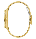 Buy Shop Guess Connoisseur Black Dial Gold Steel Strap Watch for Men - GW0265G3 USA Online