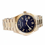 Buy Shop Guess Connoisseur Black Dial Gold Steel Strap Watch for Men - GW0265G3 USA Online