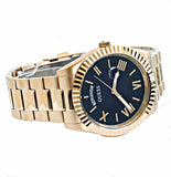 Buy Shop Guess Connoisseur Black Dial Gold Steel Strap Watch for Men - GW0265G3 USA Online