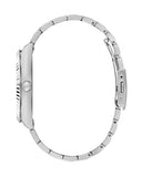 Buy Shop Guess Connoisseur Black Dial Silver Steel Strap Watch for Men - GW0265G1 USA Online