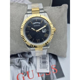 Buy Shop Guess Connoisseur Black Dial Two Tone Steel Strap Watch for Men - GW0265G5 USA Online