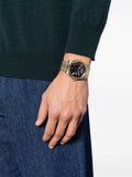 Buy Shop Guess Connoisseur Black Dial Two Tone Steel Strap Watch for Men - GW0265G5 USA Online