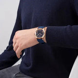 Buy Shop Guess Connoisseur Blue Dial Blue Silicone Strap Watch For Men - GW0335G2 USA Online