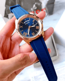 Buy Shop Guess Connoisseur Blue Dial Blue Silicone Strap Watch For Men - GW0335G2 USA Online