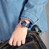 Buy Shop Guess Connoisseur Blue Dial Blue Silicone Strap Watch For Men - GW0335G2 USA Online