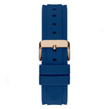 Buy Shop Guess Connoisseur Blue Dial Blue Silicone Strap Watch For Men - GW0335G2 USA Online