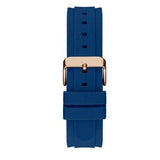Buy Shop Guess Connoisseur Blue Dial Blue Silicone Strap Watch For Men - GW0335G2 USA Online
