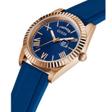Buy Shop Guess Connoisseur Blue Dial Blue Silicone Strap Watch For Men - GW0335G2 USA Online