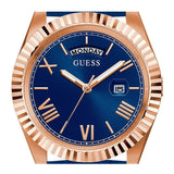 Buy Shop Guess Connoisseur Blue Dial Blue Silicone Strap Watch For Men - GW0335G2 USA Online