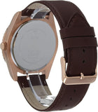 Buy Shop Guess Connoisseur Blue Dial Brown Leather Strap Watch For Men - GW0353G2 USA Online