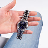 Buy Shop Guess Connoisseur Blue Dial Silver Steel Strap Watch for Men - GW0265G7 USA Online