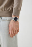 Buy Shop Guess Connoisseur Blue Dial Silver Steel Strap Watch for Men - GW0265G7 USA Online