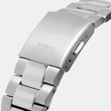 Buy Shop Guess Connoisseur Blue Dial Silver Steel Strap Watch for Men - GW0265G7 USA Online