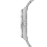 Buy Shop Guess Connoisseur Blue Dial Silver Steel Strap Watch for Men - GW0265G7 USA Online