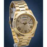Buy Shop Guess Connoisseur Gold Dial Gold Steel Strap Watch for Men - GW0265G2 USA Online