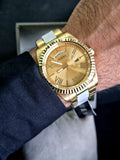 Buy Shop Guess Connoisseur Gold Dial Gold Steel Strap Watch for Men - GW0265G2 USA Online