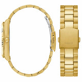 Buy Shop Guess Connoisseur Gold Dial Gold Steel Strap Watch for Men - GW0265G2 USA Online