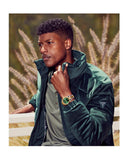 Buy Shop Guess Connoisseur Green Dial Two Tone Steel Strap Watch for Men - GW0265G8 USA Online