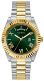 Buy Shop Guess Connoisseur Green Dial Two Tone Steel Strap Watch for Men - GW0265G8 USA Online