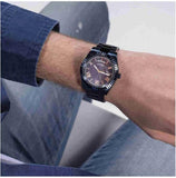 Buy Shop Guess Connoisseur Quartz Blue Dial Blue Steel Strap Watch For Men - GW0265G9 USA Online