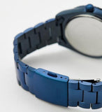 Buy Shop Guess Connoisseur Quartz Blue Dial Blue Steel Strap Watch For Men - GW0265G9 USA Online