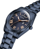 Buy Shop Guess Connoisseur Quartz Blue Dial Blue Steel Strap Watch For Men - GW0265G9 USA Online