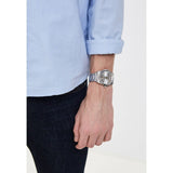 Buy Shop Guess Connoisseur Silver Dial Silver Steel Strap Watch for Men - GW0265G6 USA Online