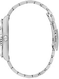 Buy Shop Guess Connoisseur Silver Dial Silver Steel Strap Watch for Men - GW0265G6 USA Online