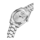 Buy Shop Guess Connoisseur Silver Dial Silver Steel Strap Watch for Men - GW0265G6 USA Online