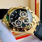 Buy Shop Guess Continental Black Dial Black Rubber Strap Watch for Men - GW0262G2 USA Online