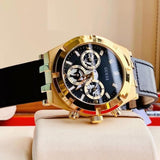 Buy Shop Guess Continental Black Dial Black Rubber Strap Watch for Men - GW0262G2 USA Online