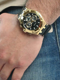 Buy Shop Guess Continental Black Dial Black Rubber Strap Watch for Men - GW0262G2 USA Online