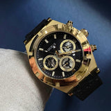 Buy Shop Guess Continental Black Dial Black Rubber Strap Watch for Men - GW0262G2 USA Online