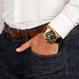 Buy Shop Guess Continental Black Dial Black Rubber Strap Watch for Men - GW0262G2 USA Online