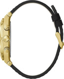 Buy Shop Guess Continental Black Dial Black Rubber Strap Watch for Men - GW0262G2 USA Online