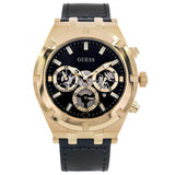 Buy Shop Guess Continental Black Dial Black Rubber Strap Watch for Men - GW0262G2 USA Online