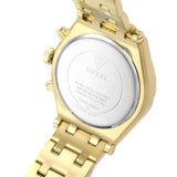 Buy Shop Guess Continental Black Dial Gold Steel Strap Watch for Men - GW0260G2 USA Online