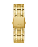 Buy Shop Guess Continental Black Dial Gold Steel Strap Watch for Men - GW0260G2 USA Online