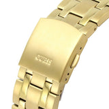 Buy Shop Guess Continental Black Dial Gold Steel Strap Watch for Men - GW0260G2 USA Online