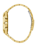 Buy Shop Guess Continental Black Dial Gold Steel Strap Watch for Men - GW0260G2 USA Online