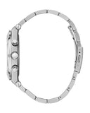 Buy Shop Guess Continental Black Dial Silver Steel Strap Watch for Men - GW0260G1 USA Online