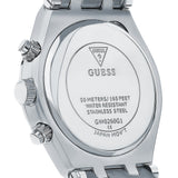 Buy Shop Guess Continental Black Dial Silver Steel Strap Watch for Men - GW0260G1 USA Online