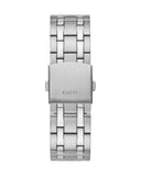 Buy Shop Guess Continental Black Dial Silver Steel Strap Watch for Men - GW0260G1 USA Online
