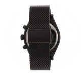 Buy Shop Guess Continental Chronograph Black Dial Black Mesh Strap Watch For Men - GW0582G3 USA Online