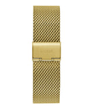 Buy Shop Guess Continental Chronograph Black Dial Gold Mesh Strap Watch For Men - GW0582G2 USA Online