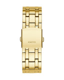 Buy Shop Guess Continental Diamonds Gold Dial Gold Steel Strap Watch for Men - GW0261G2 USA Online