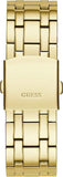 Buy Shop Guess Continental Diamonds Gold Dial Gold Steel Strap Watch for Men - GW0261G2 USA Online