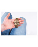 Buy Shop Guess Continental Gold Dial Gold Steel Strap Watch For Men - GW0260G4 USA Online